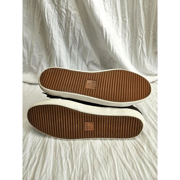 Frye Dylan Belted High Top Sneakers Womens Size 10M Faded Black NEW! NO BOX Edgy - Picture 5 of 7